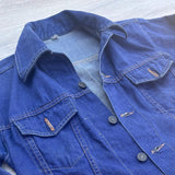 Vintage 70s Virginia Special Selvage Denim / Jean Trucker Jacket - XS