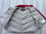 90's Vintage Canvasback Down Feather Puffer Vest w/Smiley Pockets - L/XL