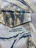 90's Ranger Advantage Wet Lands Camo Button Up - L/XL