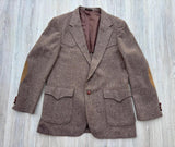 Vintage 70's Men's Wrangler Wrancher Wool Western Blazer - 44 Chest - Medium