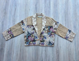 Vintage 90's Tapestry Cropped Vintage Blazer by Flashback - M/L