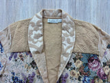 Vintage 90's Tapestry Cropped Vintage Blazer by Flashback - M/L