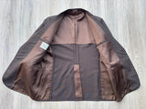 Vintage 70s H-Bar-C Brown Western Suit Jacket / Blazer - L/XL