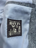 Vintage 80s Bar WS Western Blazer with Suede Yoke & Elbows - Large