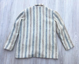 Vintage 60s Gregge Sport Striped Mohair Blazer - Medium