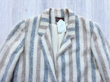 Vintage 60s Gregge Sport Striped Mohair Blazer - Medium