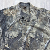 90's Ranger Real Tree Hard Woods 20-200 Cotton Button Up - XL