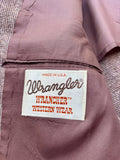 Vintage 70's Men's Wrangler Wrancher Wool Western Blazer - 44 Chest - Medium