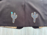 90's Hand Applique Southwestern Women's Blazer - L/XL