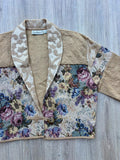 Vintage 90's Tapestry Cropped Vintage Blazer by Flashback - M/L