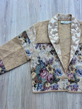 Vintage 90's Tapestry Cropped Vintage Blazer by Flashback - M/L