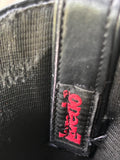 Womens Size 5.5 Vintage Laredo Black Leather Slouch Cowboy Boots - Made in USA