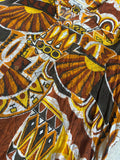 Vintage 60s Kamawhahee Hawaiian Button Up Shirt - 100% Silkana