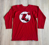 Vintage 70s Kool Aid K Team Long Sleeve Jersey / Ringer Oversized T-Shirt - Sm/Med