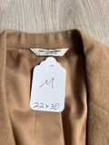 Vintage 80s Tan / Camel Hair Western Sport Coat / Blazer (42-44 Chest)