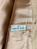 Vintage 80s Tan / Camel Hair Western Sport Coat / Blazer (42-44 Chest)