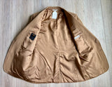 Vintage 80s Tan / Camel Hair Western Sport Coat / Blazer (42-44 Chest)
