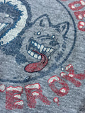 Vintage 80s Eskimo Joe's Cropped Heather Gray Crew Neck Sweatshirt - Medium
