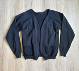 Vintage 90s Handmade OSU Pistol Pete Cardigan/Sweatshirt Oklahoma State