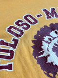 Vintage 80s Tuloso-Midway / Chief Yellow T-Shirt - Small