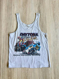 Vintage 80s (circa 1989) Daytona Bike Week Tank Top - Sm/Med