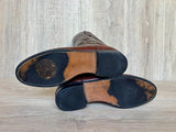 Size 8.5 EE Vintage 80s Wrangler Faux Lizard Skin Cowboy Boots