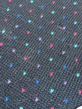 Vintage 80s Meister Sweater Black w/ Hearts - Womens Sm/Med