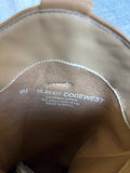 Women's Size 9 Vintage Code West Tall Beige Brown Fringe Cowboy Boots