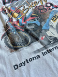 Vintage 80s (circa 1989) Daytona Bike Week Tank Top - Sm/Med